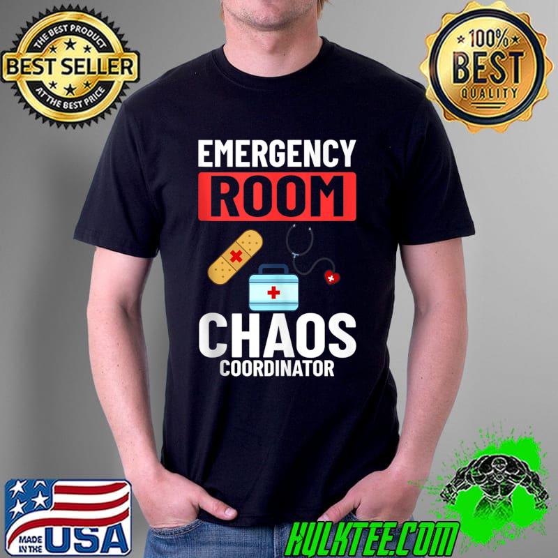 Emergency Room Technician ER Nurse Hospital Department T-shirt