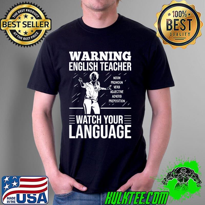 English teacher outfit english grammar checker punctuation shirt