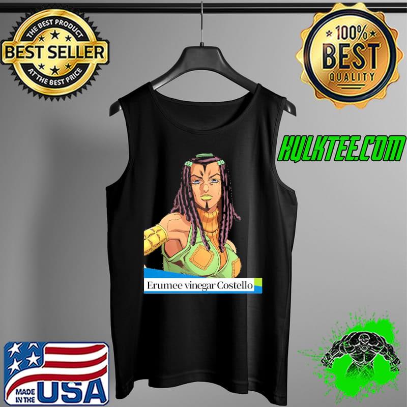 Erumee vinegar costello jojo's bizarre anime manga Tank Top Erumee vinegar costello jojo's bizarre anime manga Tank Top
