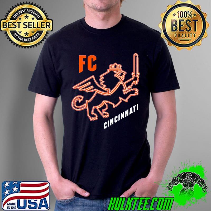 FC Cincinnati Neon Lion Shirt