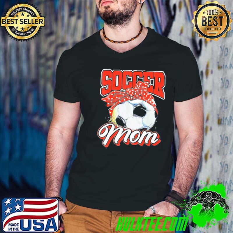 Football Soccer Mom Messy Bun Mother’s Day Soccer Ball T-Shirt Guys V Neck Football Soccer Mom Messy Bun Mother’s Day Soccer Ball T-Shirt Guys V Neck