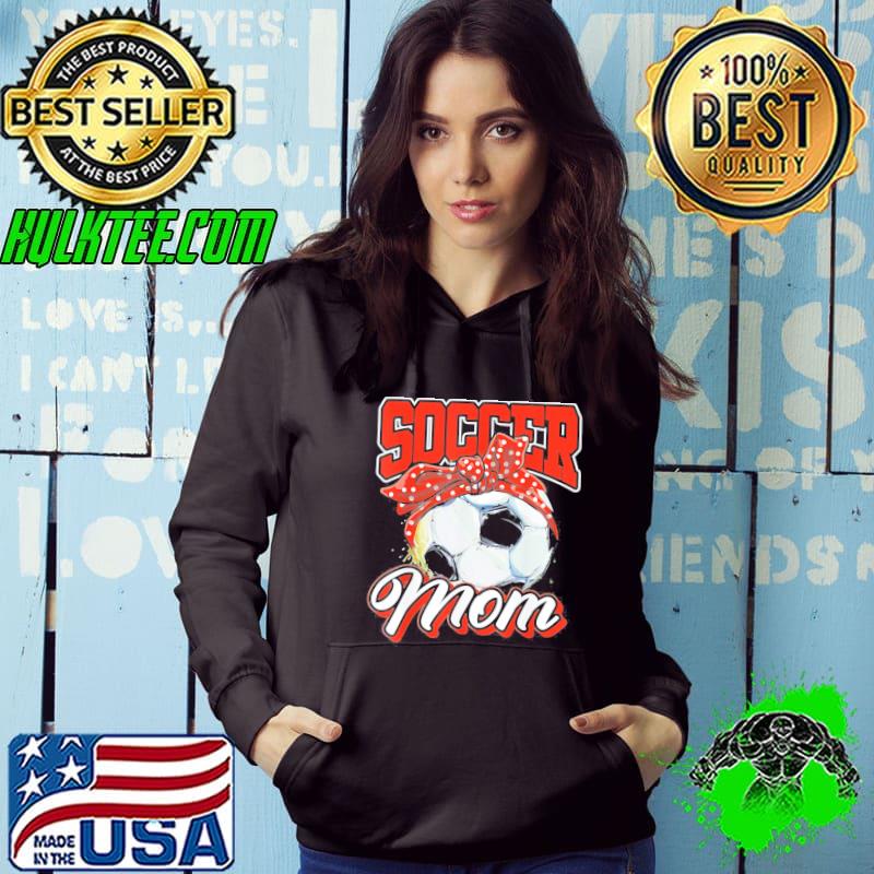 Football Soccer Mom Messy Bun Mother’s Day Soccer Ball T-Shirt Hoodie Football Soccer Mom Messy Bun Mother’s Day Soccer Ball T-Shirt Hoodie