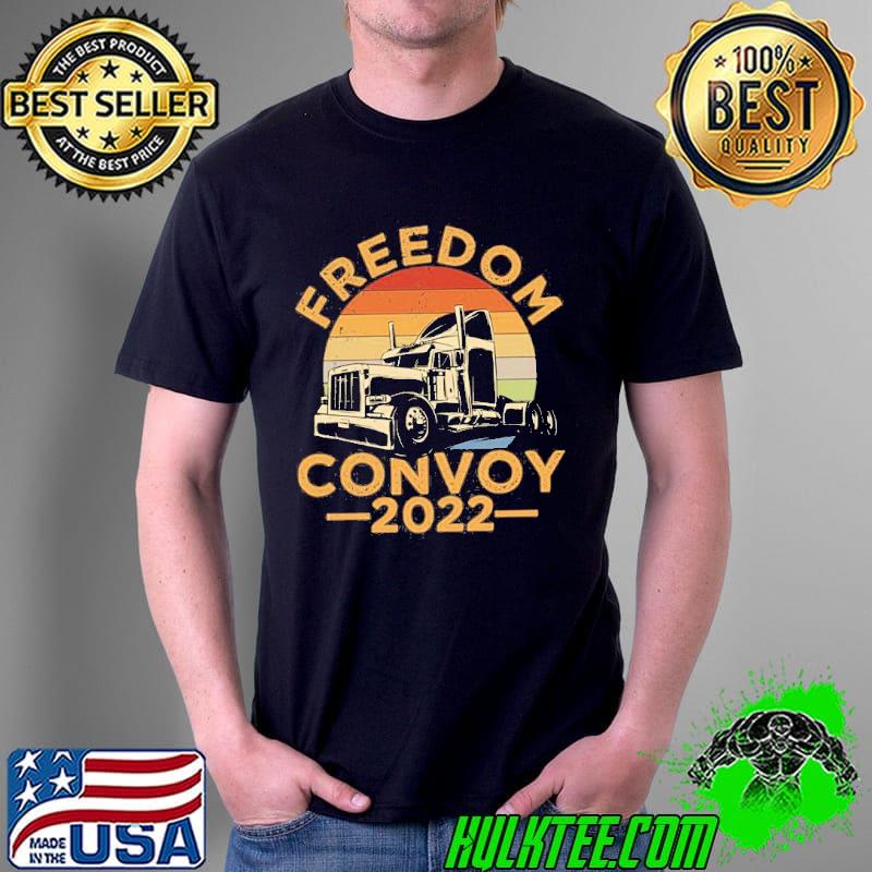 Freedom convoy 2022 in support of truckers shirt