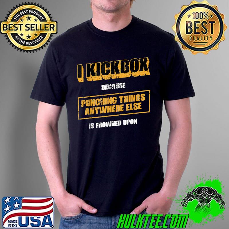 Funny Muay Thai Kickboxing and Mixed Martial Arts T-Shirt