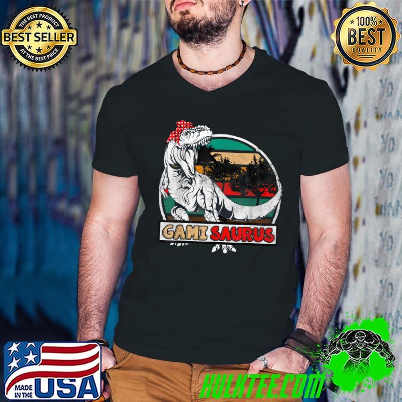 Gamisaurus T Rex Dinosaur Gami Saurus Family Matching T-Shirt Gamisaurus T Rex Dinosaur Gami Saurus Family Matching T-Shirt