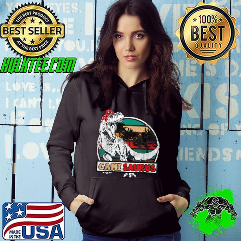Gamisaurus T Rex Dinosaur Gami Saurus Family Matching T-Shirt Hoodie Gamisaurus T Rex Dinosaur Gami Saurus Family Matching T-Shirt Hoodie