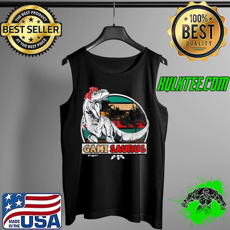 Gamisaurus T Rex Dinosaur Gami Saurus Family Matching T-Shirt Tank Top Gamisaurus T Rex Dinosaur Gami Saurus Family Matching T-Shirt Tank Top