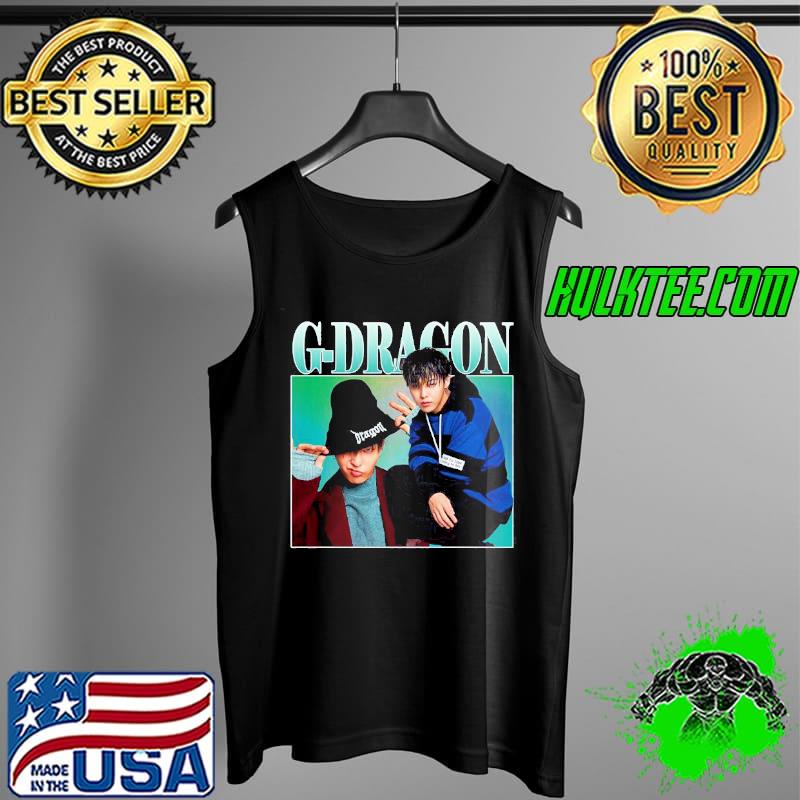 Gdragon big bang kpop vintage 90s Tank Top Gdragon big bang kpop vintage 90s Tank Top