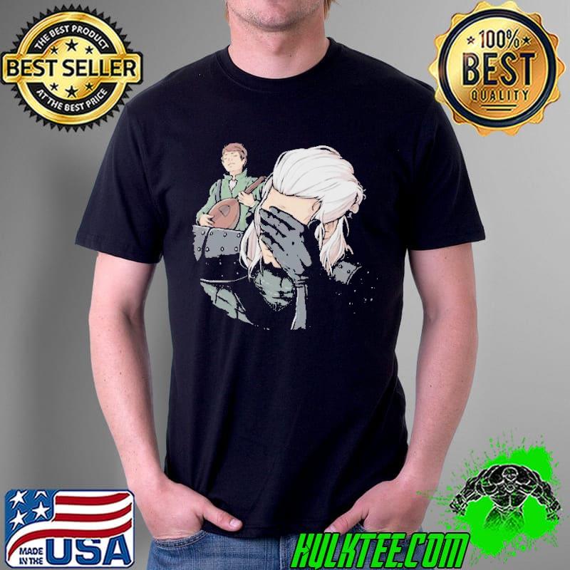 Geralt face palm the witcher shirt