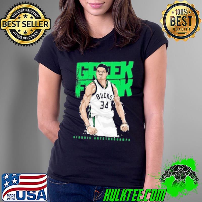 Giannis antetokounmpo milwaukee bucks graphic Ladies Tee Giannis antetokounmpo milwaukee bucks graphic Ladies Tee