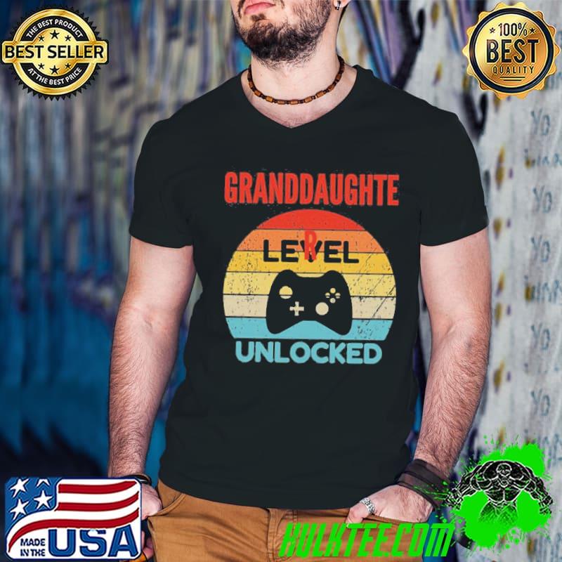 Granddaughter level unlocked gamer shirt