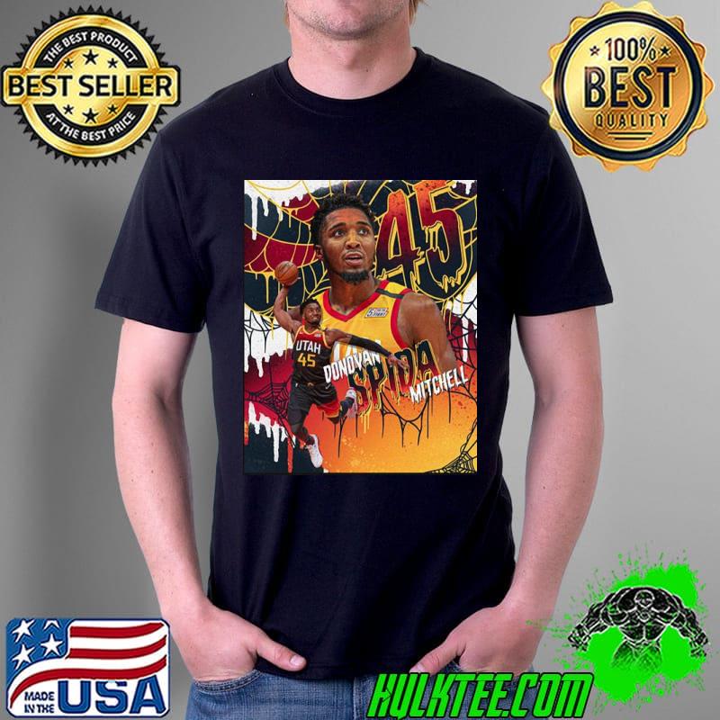Graphic donovan mitchell Utah design shirt