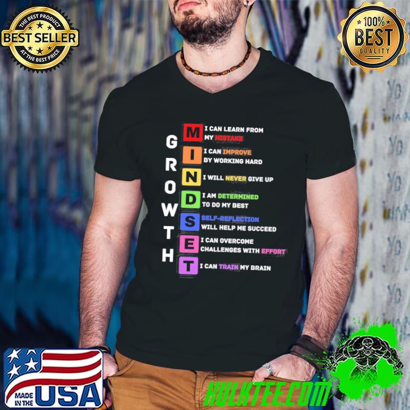 Growth mindset Guys V Neck Growth mindset Guys V Neck