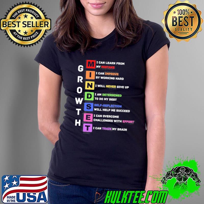 Growth mindset Ladies Tee Growth mindset Ladies Tee