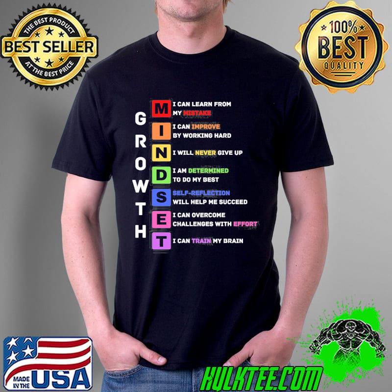 Growth mindset shirt Growth mindset shirt