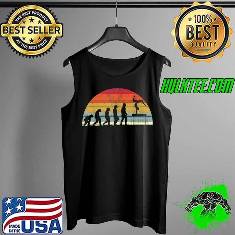 Gymnastic Evolution - Evolution Of Man Gymnastical T-Shirt Tank Top Gymnastic Evolution - Evolution Of Man Gymnastical T-Shirt Tank Top