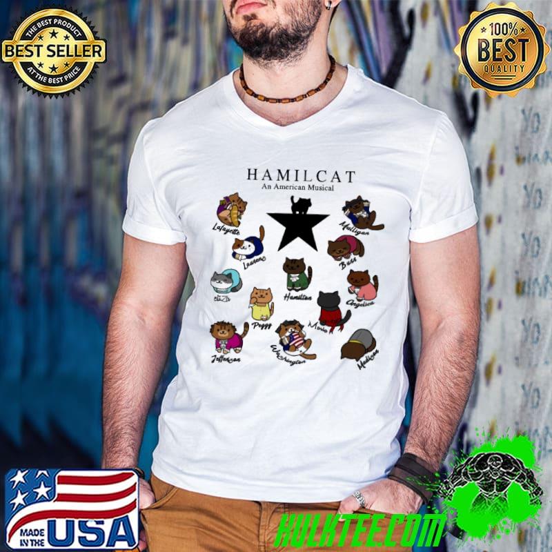 Hamilcat An American Musical shirt