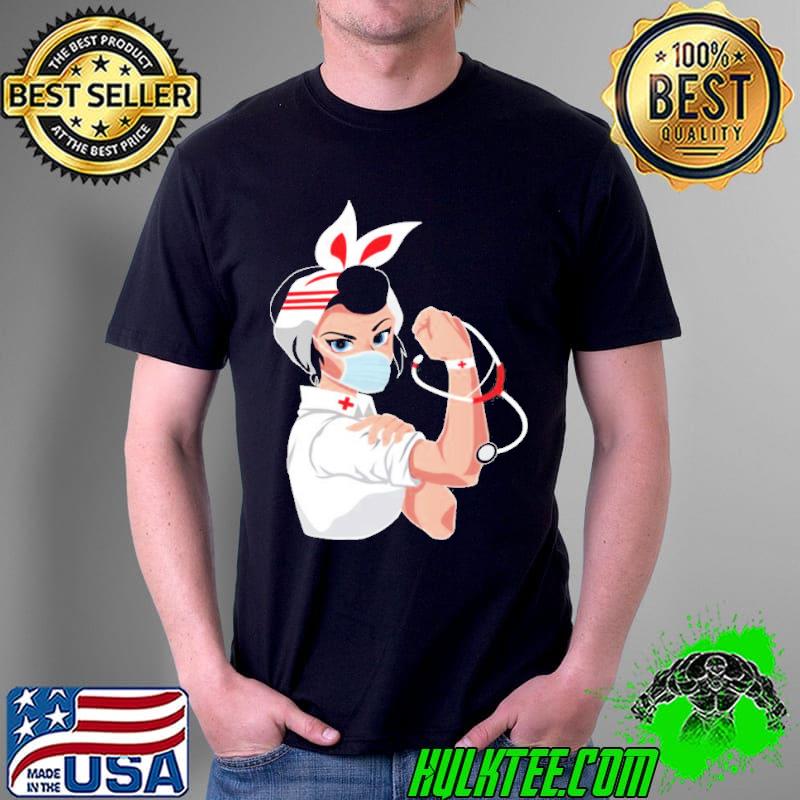 Healthcare worker we can do it rosie the riveter wearing mask Unisex Healthcare worker we can do it rosie the riveter wearing mask Unisex