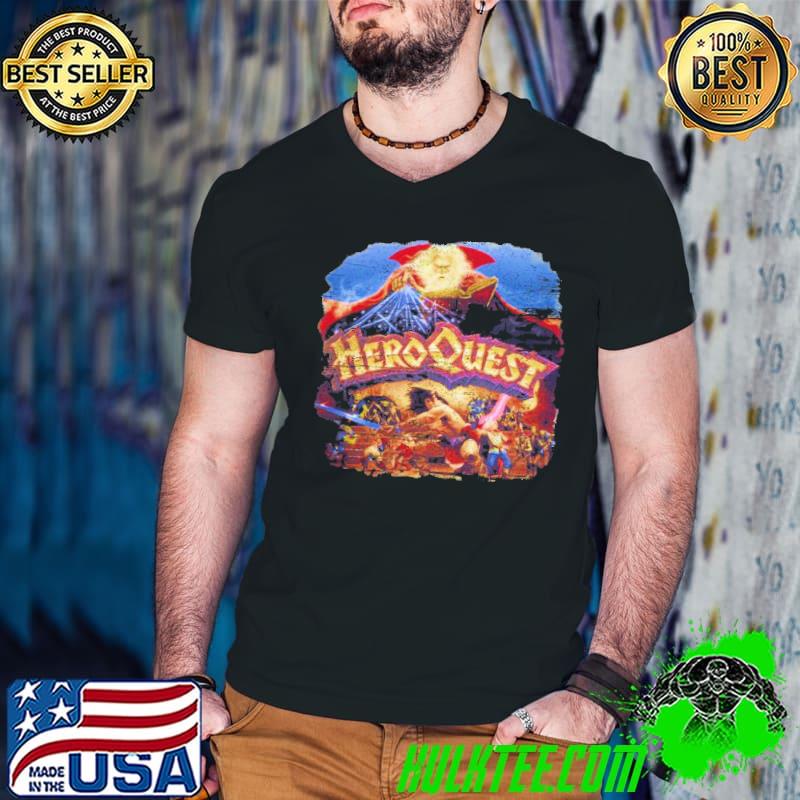 Hero quest video game vintage shirt