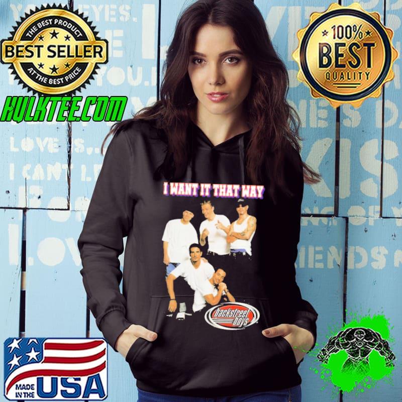 I Want It That Way Backstreetboys shirt