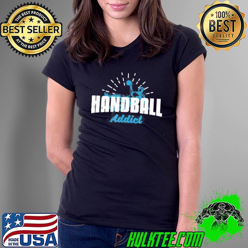 I’m A Handball Addict Sports Back Swing Ladies Tee I’m A Handball Addict Sports Back Swing Ladies Tee