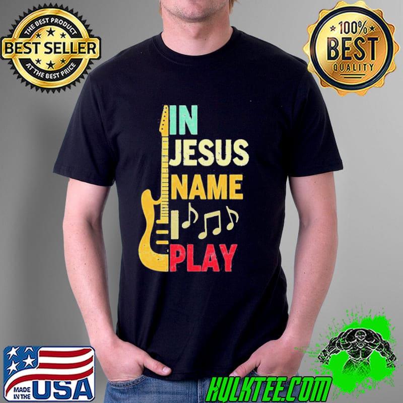 In Jesus nam I play van halen shirt In Jesus nam I play van halen shirt