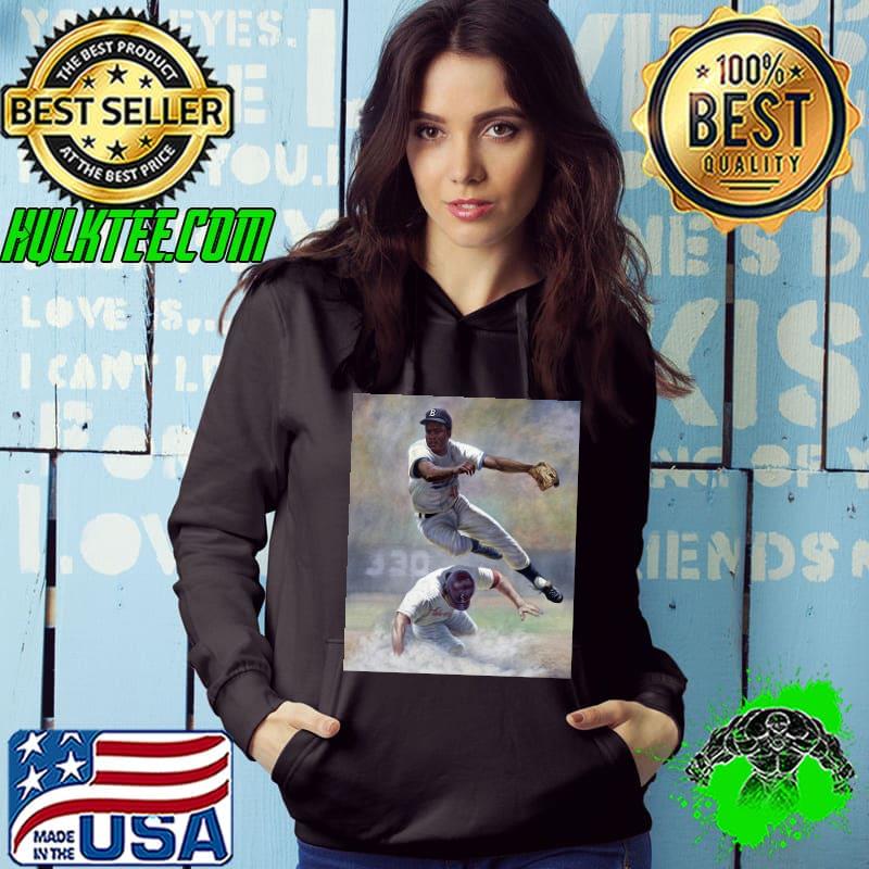 Jackie Robinson Poster Shirt Hoodie Jackie Robinson Poster Shirt Hoodie