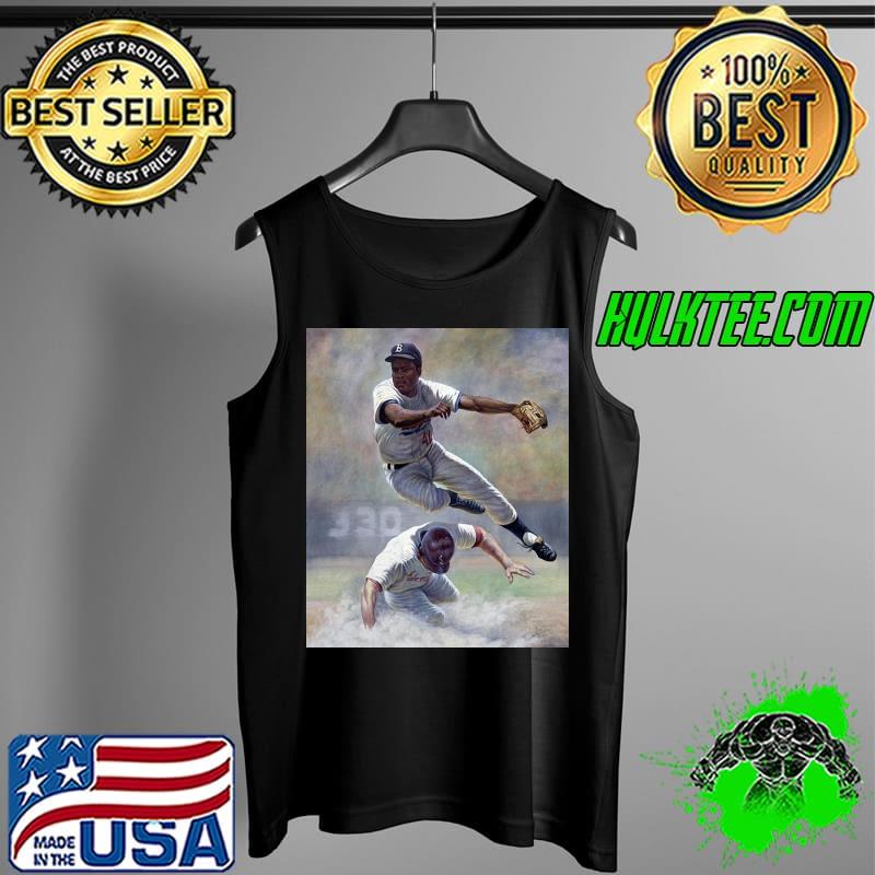 Jackie Robinson Poster Shirt Tank Top Jackie Robinson Poster Shirt Tank Top