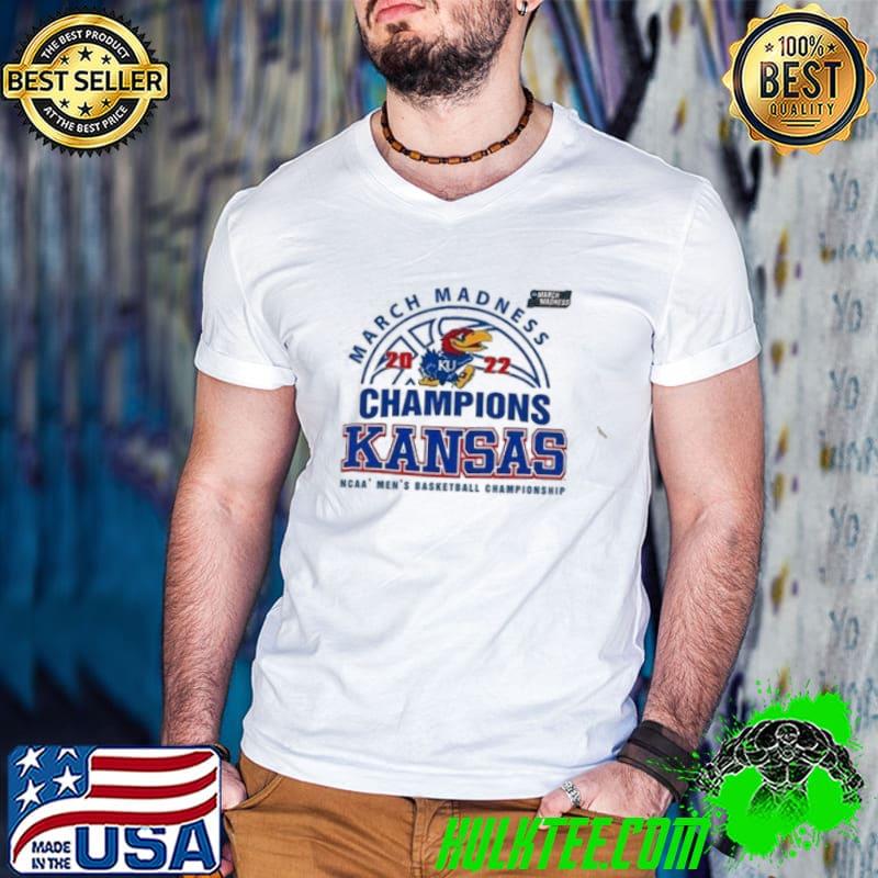 Kansas Jayhawks Champions March Madness 2022 Shirt Guys V Neck Kansas Jayhawks Champions March Madness 2022 Shirt Guys V Neck