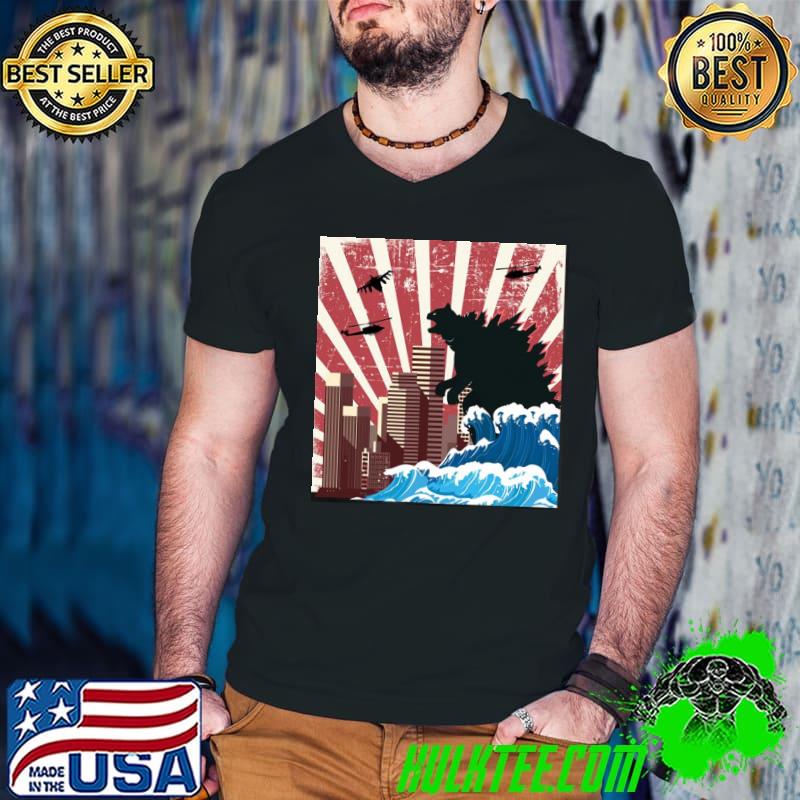 King of monster movie Japan godzilla cinema shirt