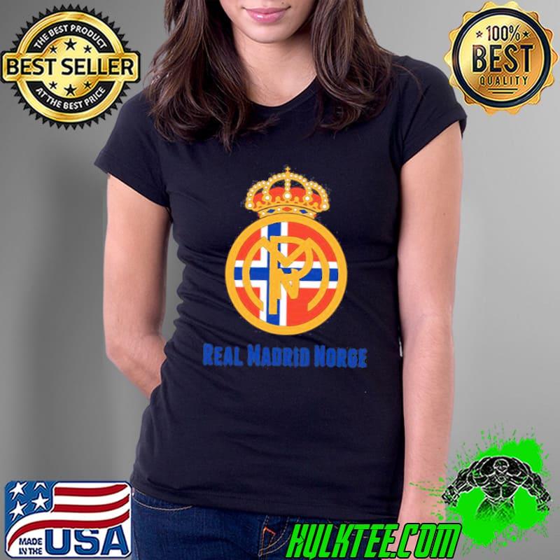 Logo real madrid norge Football Ladies Tee Logo real madrid norge Football Ladies Tee