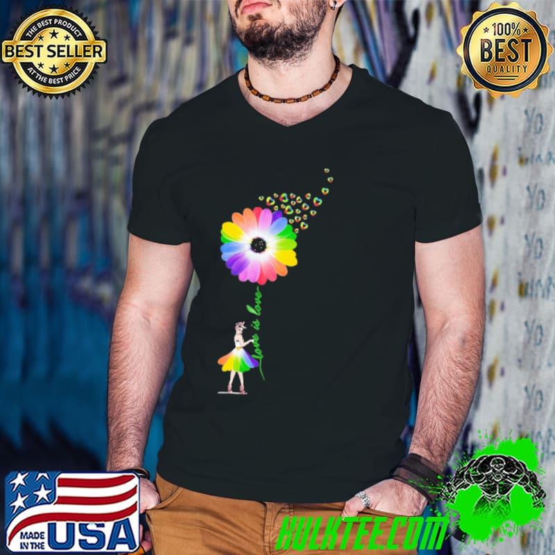 Love in love Flower shirt