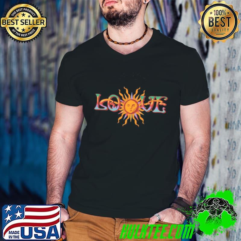 Love through the sun retro vintage Guys V Neck Love through the sun retro vintage Guys V Neck