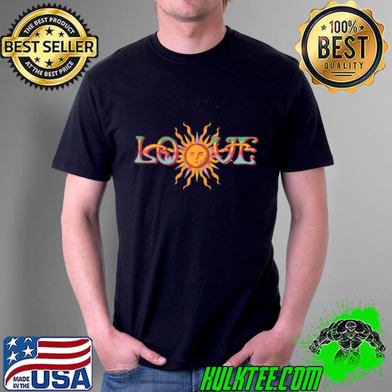 Love through the sun retro vintage shirt