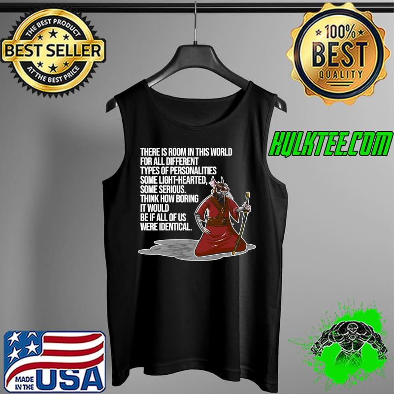 Mademark x Teenage Mutant Ninja Turtles - Splinter - Wise Words T- Tank Top Mademark x Teenage Mutant Ninja Turtles - Splinter - Wise Words T- Tank Top
