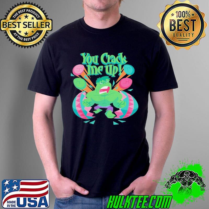 Marvel Hulk you crack me up easter shirt