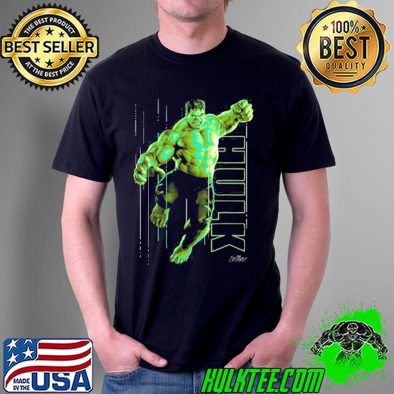 Marvel infinity war incredible Hulk jump smash gift shirt