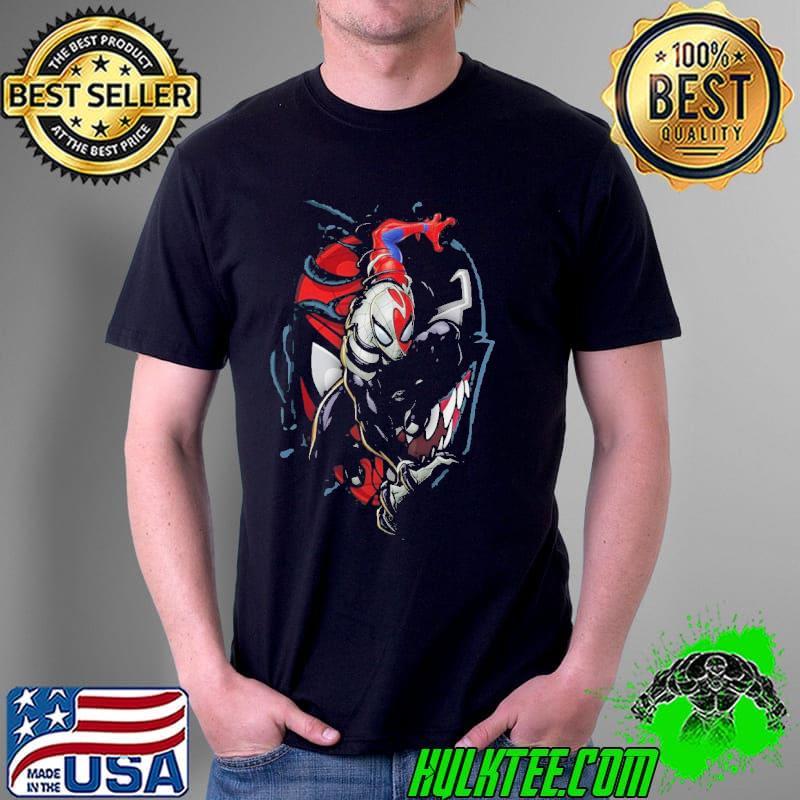 Marvel Spider-Man Maximum Venom Spider-Man Action Shot Unisex T-Shirt