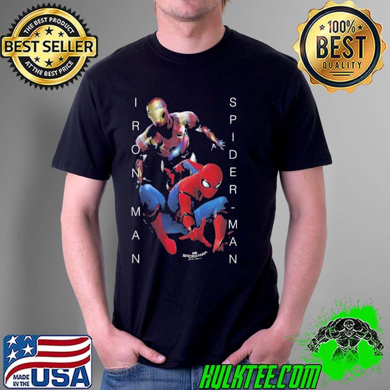 Marvel spiderman homecoming iron man the dream team shirt