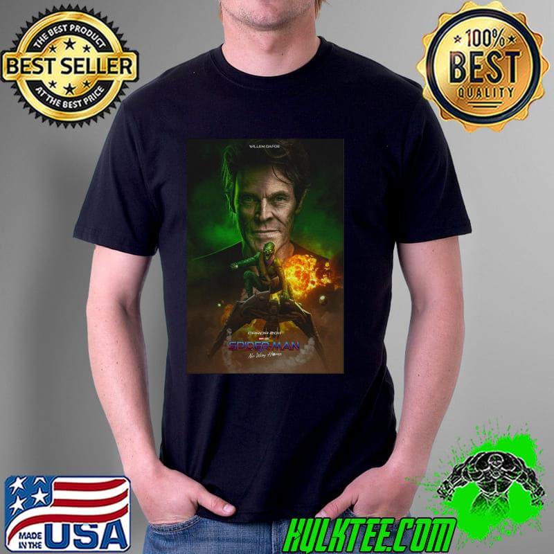 Marvel spiderman no way home green goblin graphic poster shirt