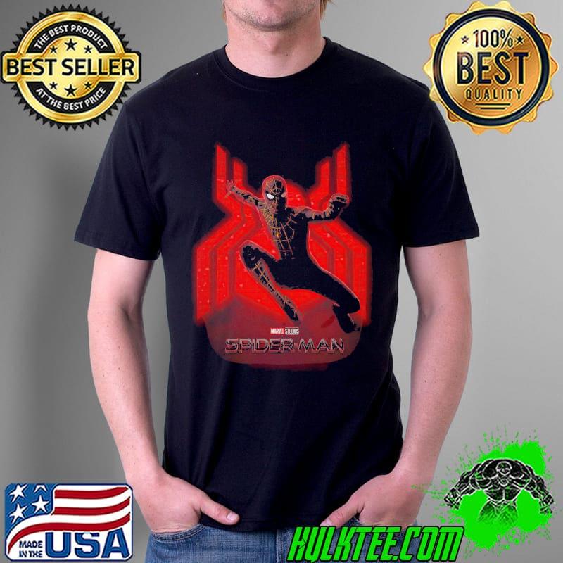 Marvel spiderman no way home logo spidey multiverse graphic poster shirt
