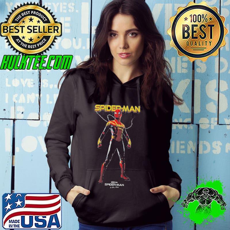 Marvel spiderman no way home spiderman hero pose Hoodie Marvel spiderman no way home spiderman hero pose Hoodie