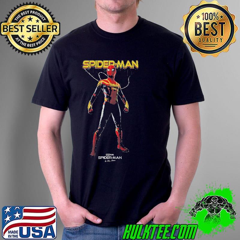 Marvel spiderman no way home spiderman hero pose shirt