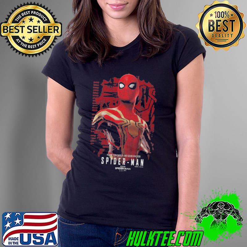 Marvel spiderman no way home spidey hero portait Ladies Tee Marvel spiderman no way home spidey hero portait Ladies Tee