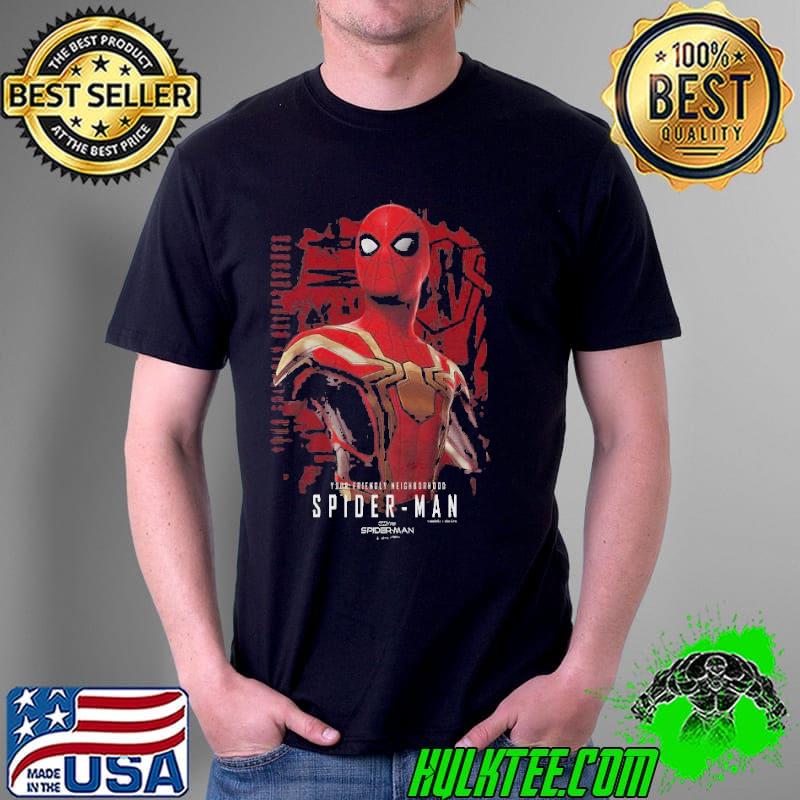 Marvel spiderman no way home spidey hero portait shirt