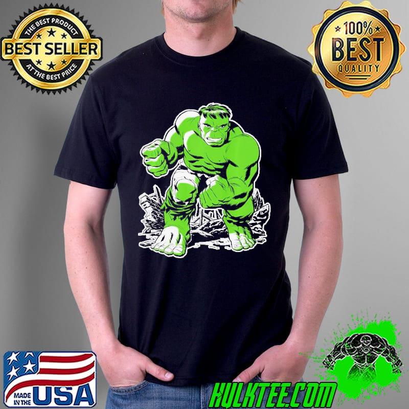 Marvel the incredible Hulk retro comic art gift gift shirt Marvel the incredible Hulk retro comic art gift gift shirt