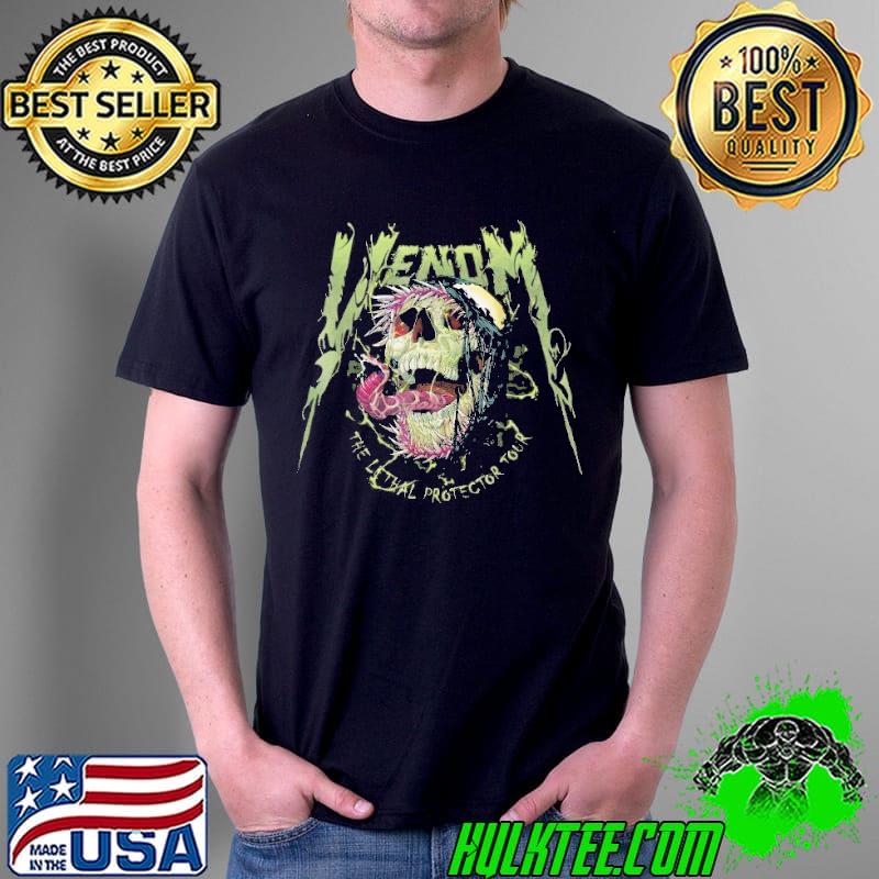 Marvel venom skull lethal protector graphic gift shirt