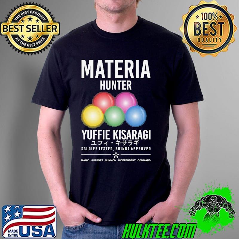 Materia hunter final fantasy 7 remake jersey short sleeve shirt
