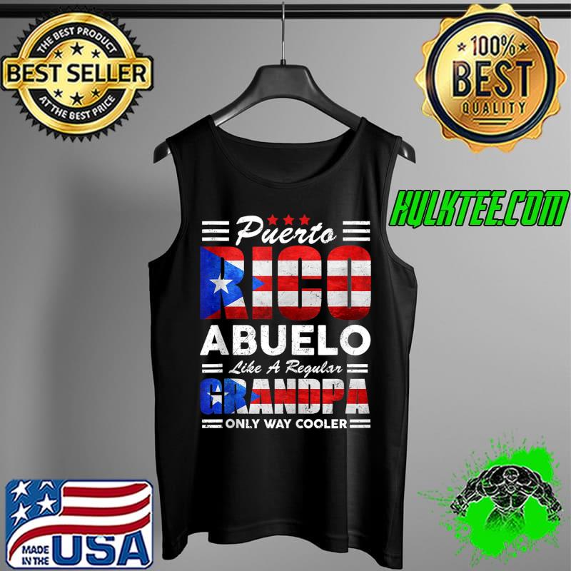 Mens Puerto Rico Abuelo Like A Regular Grandpa Puerto Rican T- Tank Top Mens Puerto Rico Abuelo Like A Regular Grandpa Puerto Rican T- Tank Top