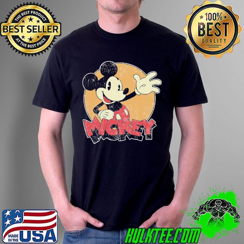 Mickey and friends mickey mouse retro disney gift shirt
